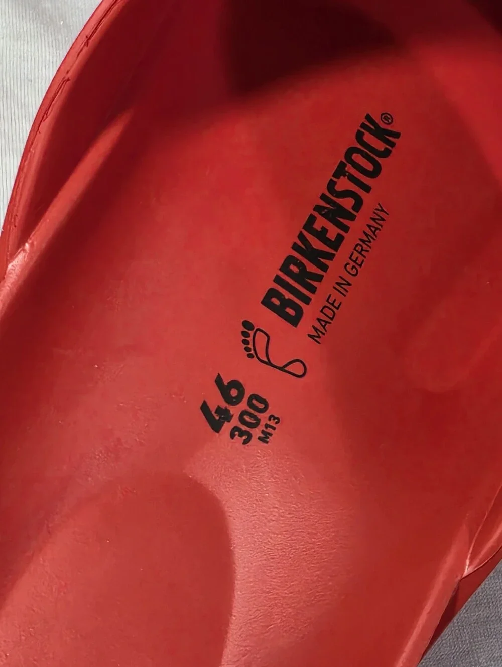 Birkenstock Arizona EVA Active Red Comfort Sandal Mens Size 13 EU46 Open Toe New